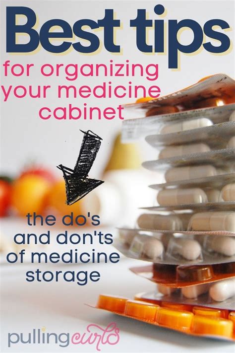 Medicine Storage Ideas: Even without a medicine cabinet | Medicine ...