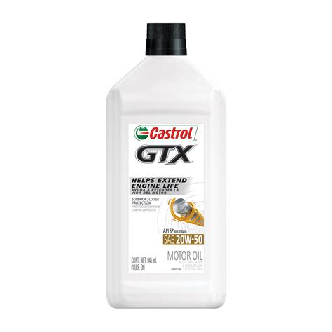 Castrol GTX 20w 50 Mineral 4L Parts Generation 43 OFF