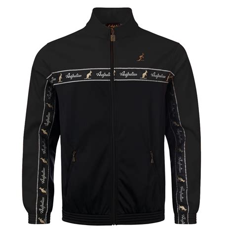 Hardcore Merchandise De Australian Trainingsjacke Anthrazit Schwarz