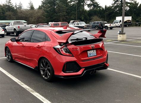 Oem Type R Wing On Sport Honda Civic Forum Th Gen Type R