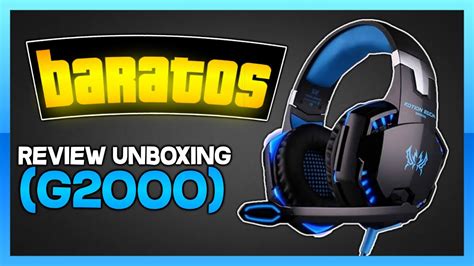 Los Mejores Audifonos Gamer Baratos Unboxing Headset Kotion Each