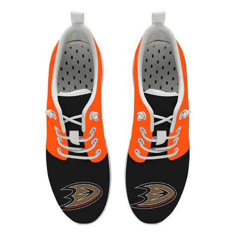 Anaheim Ducks Custom Print Sport Sneakers Ice Hockey NHL Fans Flats