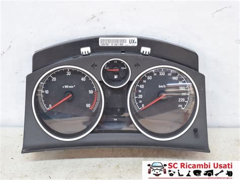 Quadro Strumenti Opel Zafira 1 7 Cdti 13267567 SC Ricambi Usati