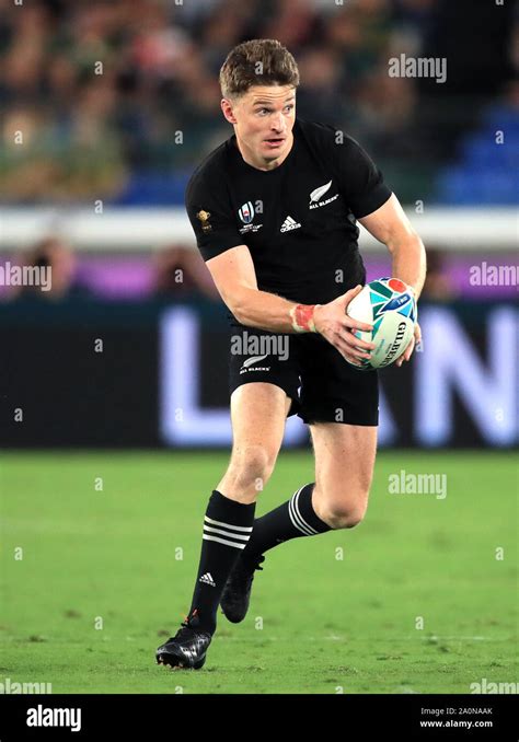 New Zealand's Beauden Barrett during the 2019 Rugby World Cup Pool B ...