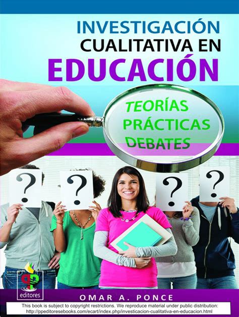 Pdf Investigación Cualitativa En Educación Teoría Práctica Y Debates