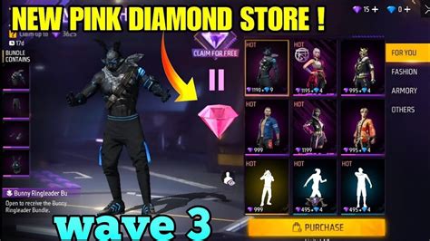 Pink Diamond Store Wave Free Fire Pink Diamond Event Kab Aayega