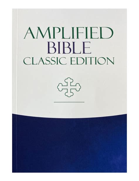 Amplified Bible Classic Edition Kcm Europe