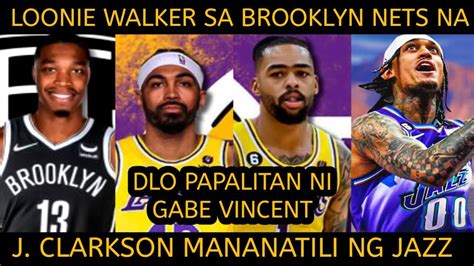 GABE VINCENT PAPALITAN SI DLO BILANG STARTER SA LAKERS LOONIE WALKER