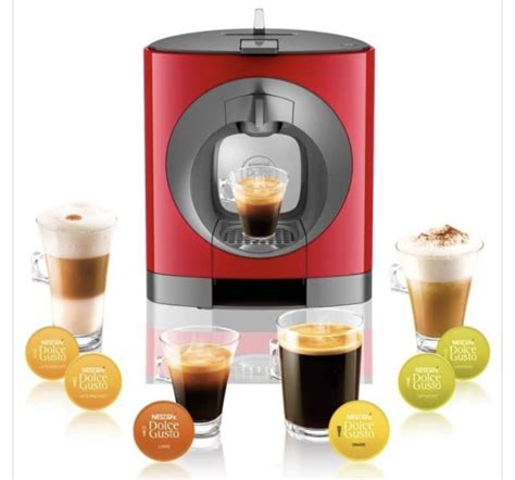 Nescafe Dolce Gusto Oblo Red By Krups Tv Home Appliances Kitchen