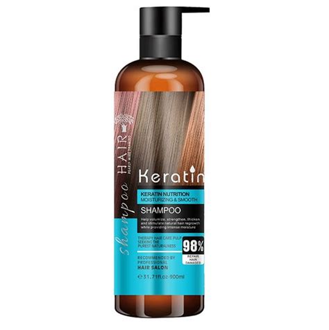 Keratin Nutrition Moisturizing And Smooth Shampoo 900ml Everything Keratin