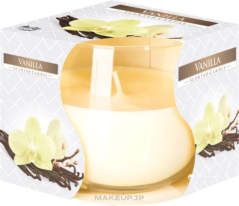 Bispol Scented Candle Vanilla Scented Candle In Glass Makeup Jp