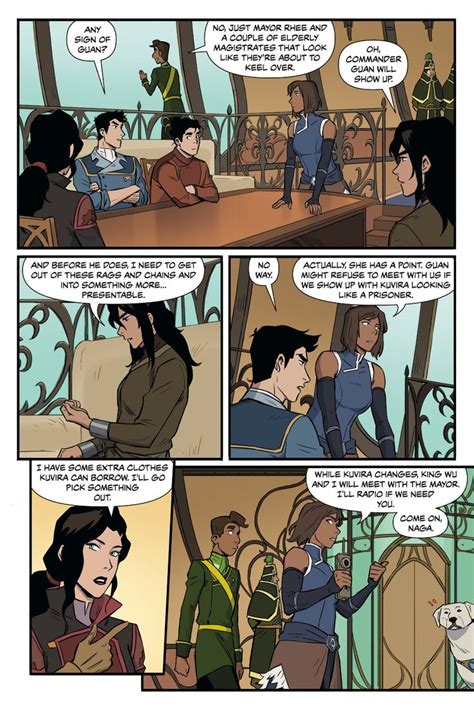 Legend Of Korra Comic Strip