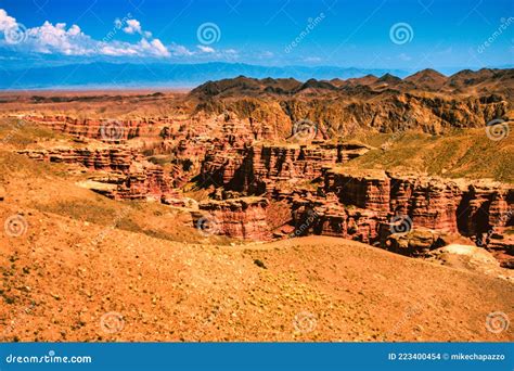 Charyn Canyon Kazakhstan And The Valley Of Castles Editorial Stock