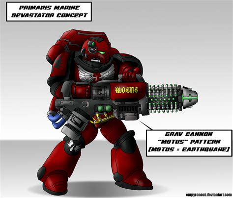 Primaris Devastator concept by Empyronaut on DeviantArt