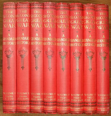 The Second Great War A Standard History Volumes The Small Library