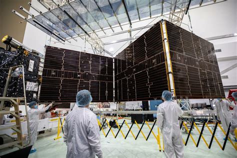 Solar Arrays Successfully Installed On Nasas Psyche Spacecraft