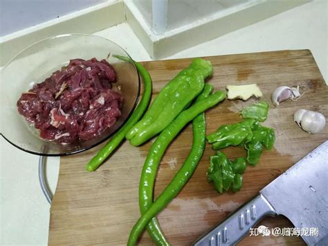 青椒爆炒牛肉 知乎