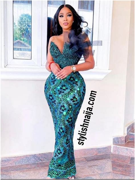 Nigerian Lace Styles Dress African Party Dresses Lace Dress Styles