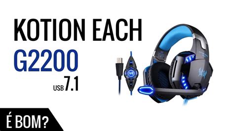 KOTION EACH G2200 Gaming Headphone USB 7 1 Link Driver YouTube