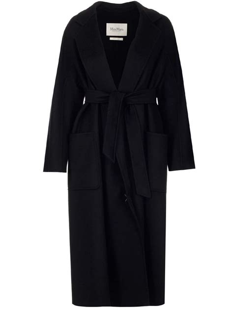 Max Mara Cashmere Ludmilla Coat In Nero Black Lyst