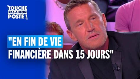 En Fin De Vie Financi Re Dans Jours Benjamin Castaldi Au Plus