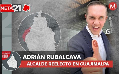 Adrián Rubalcava Alcalde Reelecto En Cuajimalpa Perfil Grupo Milenio