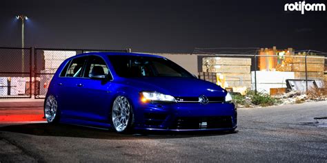 This Vw Golf R With Rotiform Wheels Is A Hot Hatch