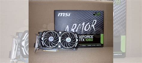 Видеокарта Gtx 1060 6gb Msi Armor Osv1 купить в Ставрополе Электроника Авито