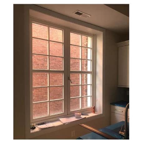 Double Glazed Aluminum Casement Windows With Drawing Casement Window