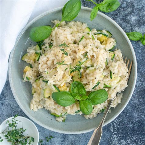 CREMIGES ZUCCHINI ZITRONEN RISOTTO Vegane Rezepte Auf 100Affen De