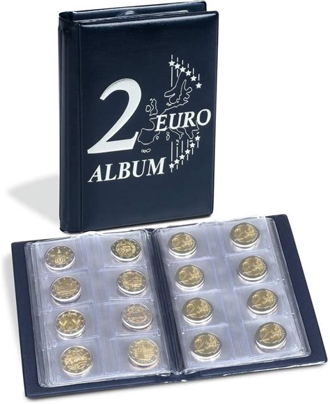 Leuchtturm Route Euro Pocket Album For Euro Coins Amazon