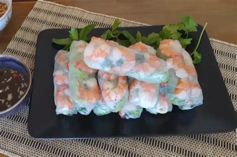 Comment Faire Des Rouleaux De Printemps Aux Crevettes