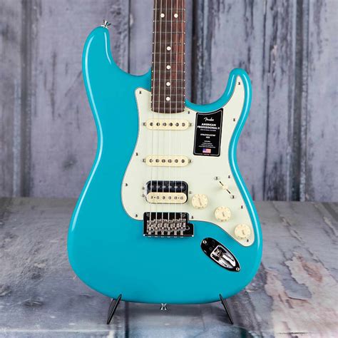 Fender American Professional Ii Stratocaster Hss Miami Blue Reverb