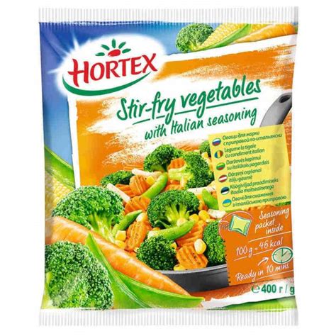 Hortex Legume La Tigaie Cu Condiment Italian 400g