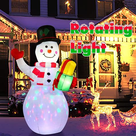 5ft Inflatable Snowman Christmas Outdoor Decorations