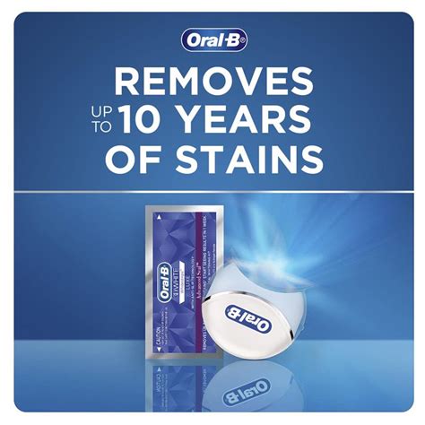 Buy Oral B 3d White Strips Teeth Whitening 14 Treatments Led Light