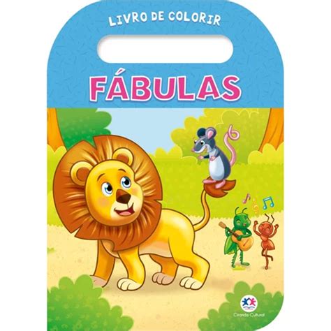 Livro Para Colorir Fábulas Ciranda Cultural Livraria E Papelaria Brasil