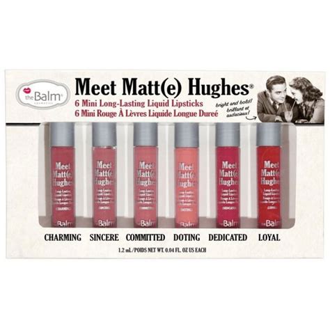 Matt E Hughes Mini Lip Kit Vol 2 My Cosmetic Counter In 2022 Meet