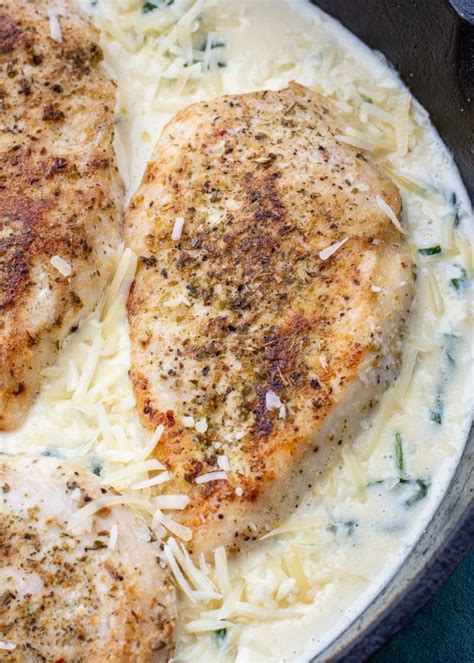 Easy Chicken Florentine Maebells