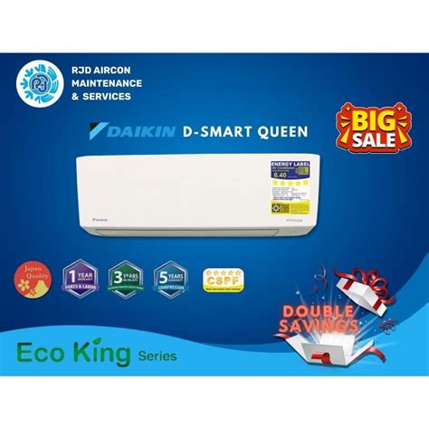 1 0hp Ftkc25ava Daikin D Smart Queen Series Wall Mounted Type Inverter