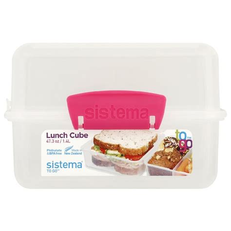 Sistema Lunch Cube To Go Assorted Source