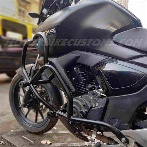 Dual Slider Crash Guard For Yamaha Fz V Motorbikecustoms