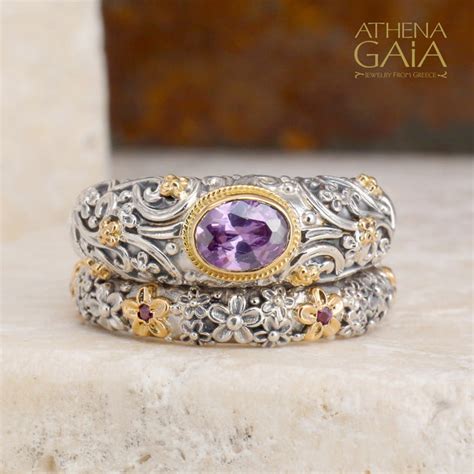 Rings Made In Greece Athena Gaia Greek Jewelry