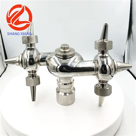 Sanitary Stainless Steel 304 Thread Rotary Nozzle Spray Cleaning Ball