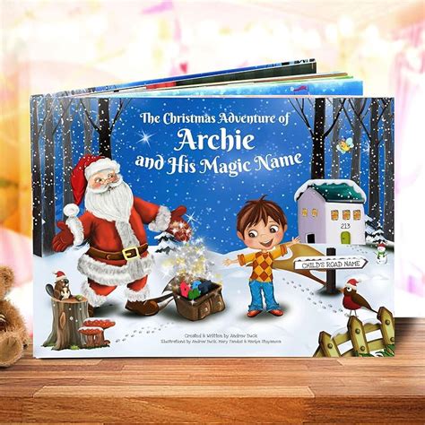 Personalised Children's Christmas Story Book - Totally Unique - Great ...