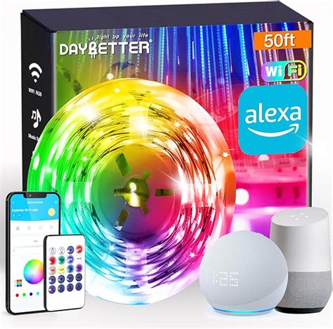 Amazon DAYBETTER Tira De Luces LED Inteligentes WiFi Controladas