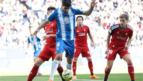 Espanyol Osasuna horario canal y dónde ver en TV y online hoy el