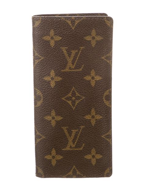 Louis Vuitton Monogram Sunglasses Case Brown Lou881481 The Realreal