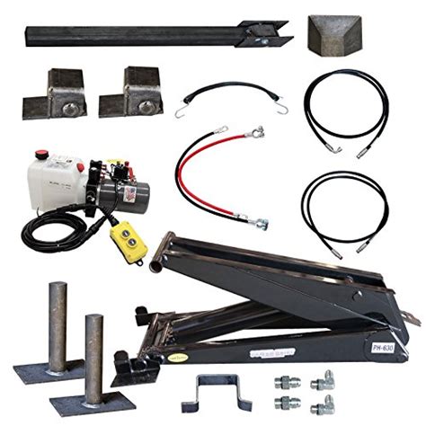 Hydraulic Hoist Kit 24 000 Lbs Dump Trailer 12V Scissor Hoist Kit