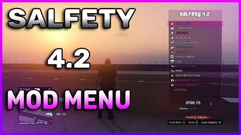 Grand Theft Auto 5 BEST FREE MOD MENU SALFETY 4 2 PS3 BLUS BLES